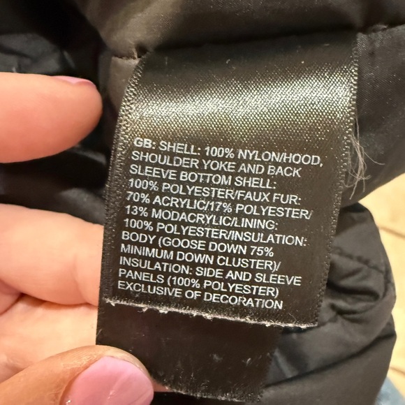 The North Face Men's XL Dry Vent Mid Length Black Gray Jacket Parka Down - Picture 11 of 11